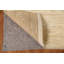 Tapis oriental rayé Gabbeh noué à la main 4 x 6