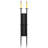 Warwick Steel Candle Wall Light
