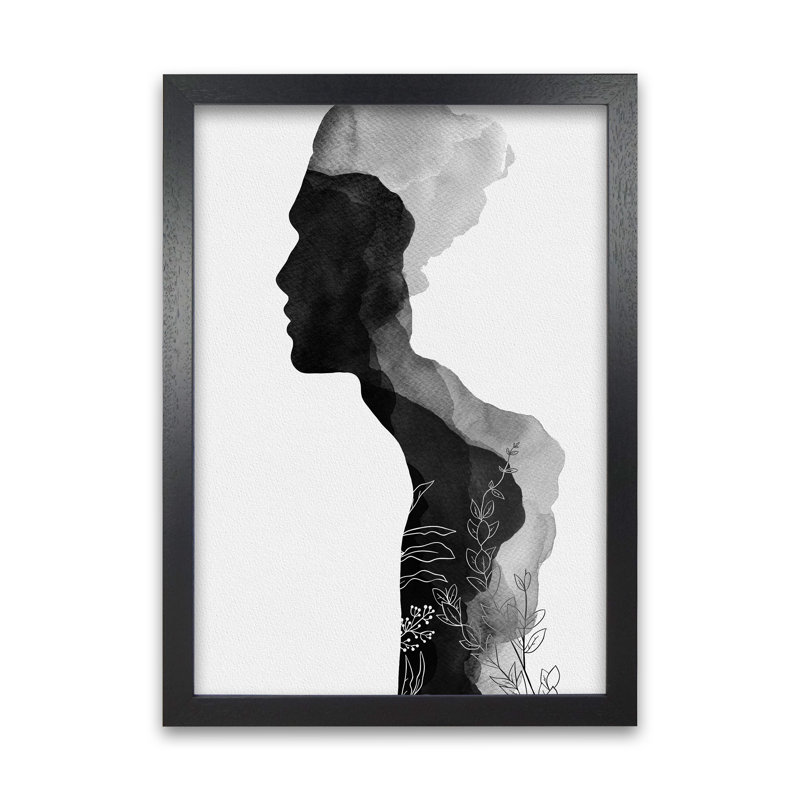 Orara Him - Print, Black Framed, 42cm H x 29cm W x 1cm D