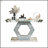 Sparkling Crystal Hexagon Mirror Entryway - Premium Modern Foyer Console Table With Diamond Glass Effects, Dual-Tier Luxury Sofa Table (55L X14.17W * 31.5H)