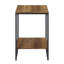 Table de bout traîneau avec rangement Huckstep-1660783972