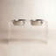 Tall Clear Elevated Feeder with Bowls-17613805-7845291