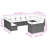 Vidaxl Garden Sofa Set