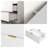 8 Drawers White Dresser for Bedroom - Modern Wood Chest of Drawers, Tall Dresser Organizer for Living Room, Closet, Hallway