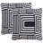 Geometric Reversible Throw Pillow
