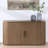 Fiammetta 60'' Wide Oak Wood Sideboard, Storage Server-1797148533