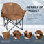 Fauteuil de camping chauffant Nobuyasu-479215856