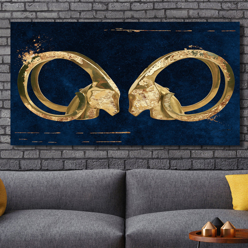 «Eye to Eye 4», impression, H 24 po x l 40 po x P 1,5 po, Toile tendue, Pas de tapis