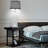58'' Tray Table Floor Lamp with USB and Outlet