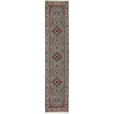 Jahan One-of-a-Kind Runner 2'6" X 10' Hand Knotted Area Rug