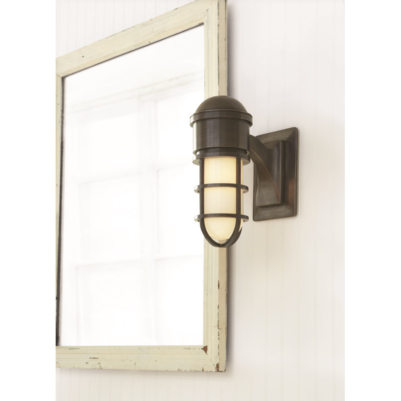 Chapman & Myers Marine Wall Light, Bronze