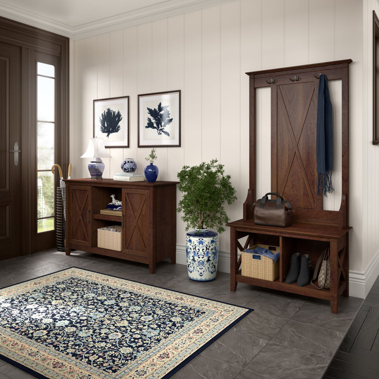 Huckins Hall Tree with Bench and Shoe Storage