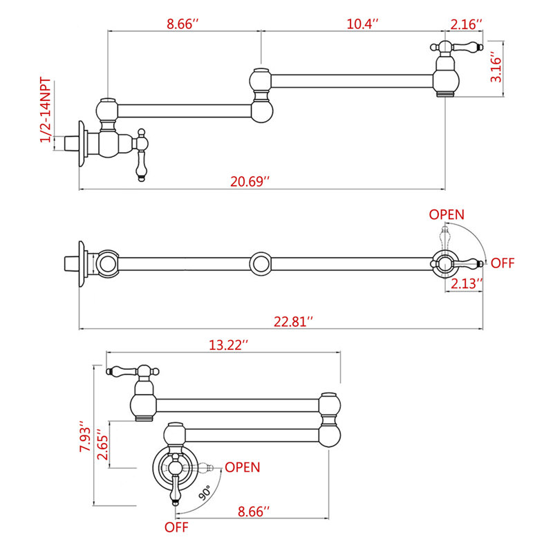 INLE Kitchen Faucet