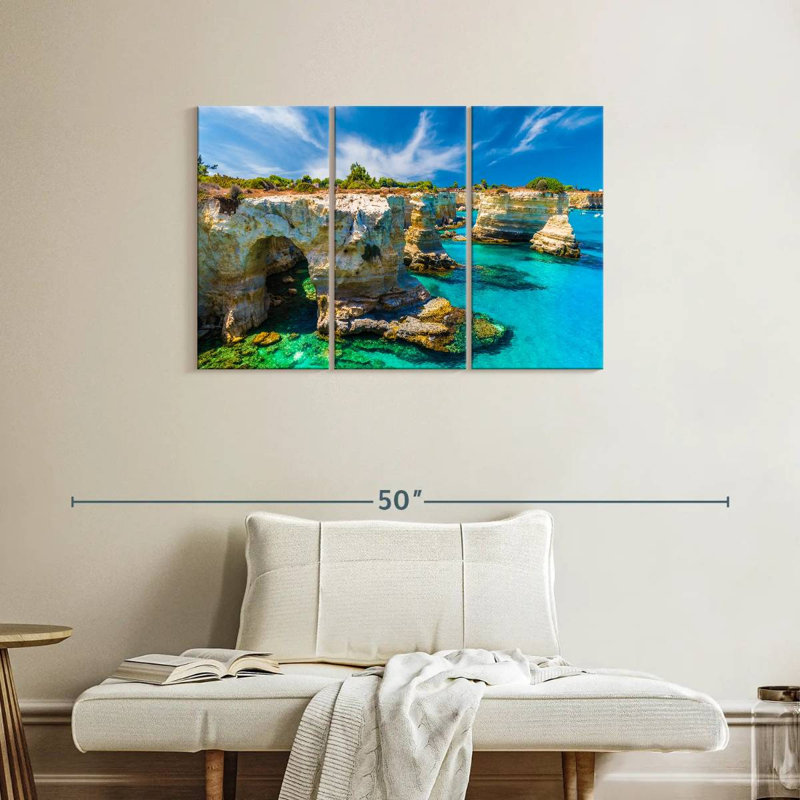 Sebbie Torre Sant'Andrea Cliffs, 24" H x 38" W