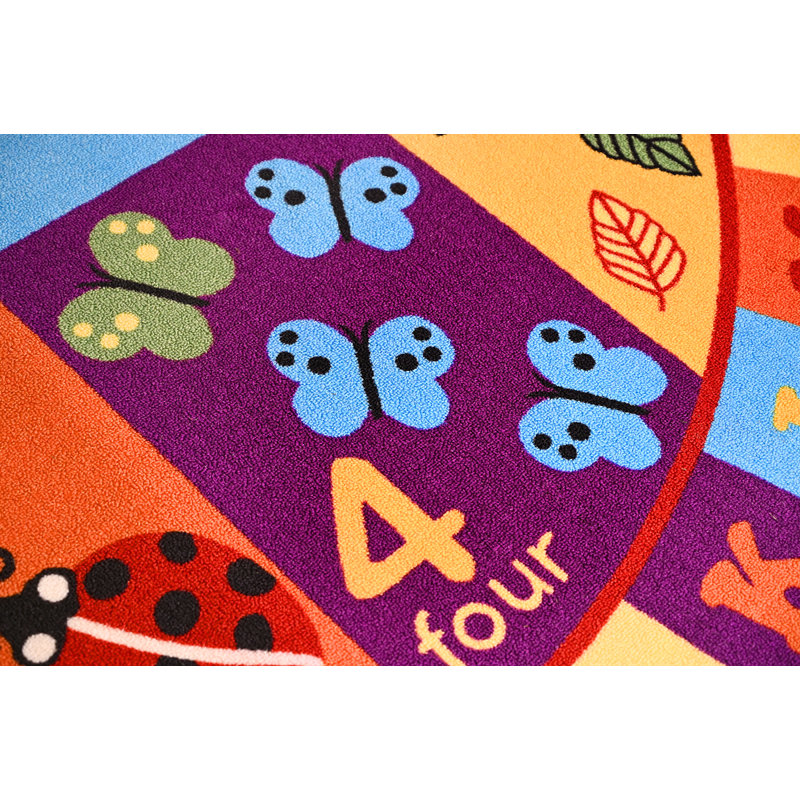 Tapis pour enfants Furnish my Place Nielsville 740 ABC avec chiffres ABC | Alphabet éducatif, lettres et chiffres | Maternelles | Aire de jeu | Multicolore