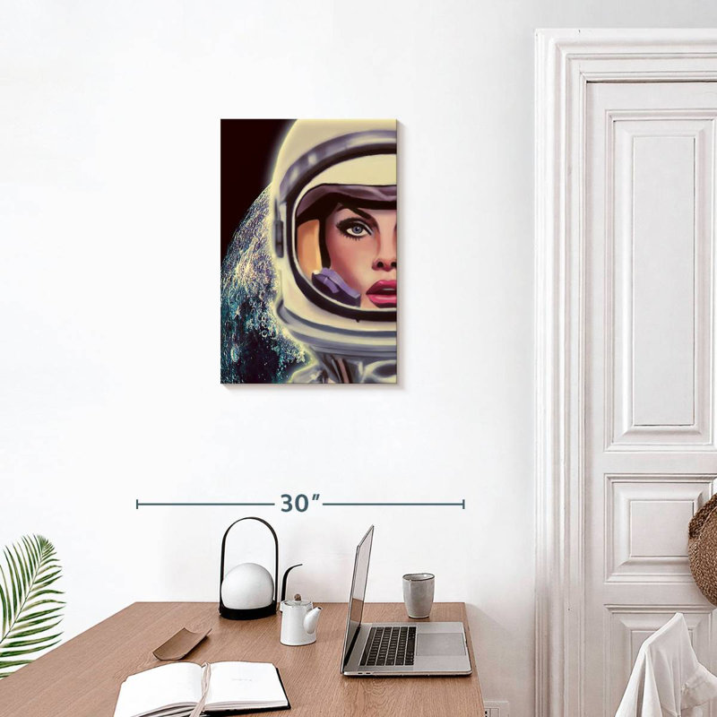 Oberle Le Cosmonaute, 24" H x 16" W