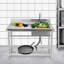 Stainless Steel Kitchen Sink Free Standing Commercial Restaurant Kitchen Sink