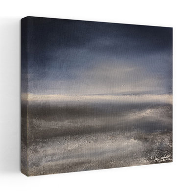 Art contemporain contemporain expressionniste abstrait sur la plage
