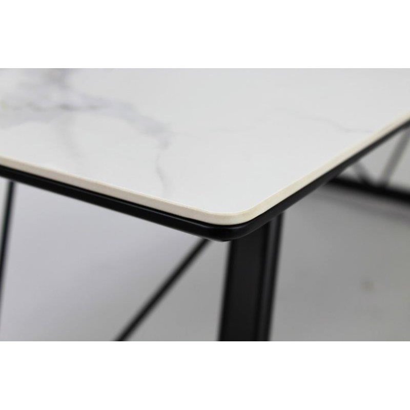 Adamik Sled Coffee Table with Storage, Light Grey