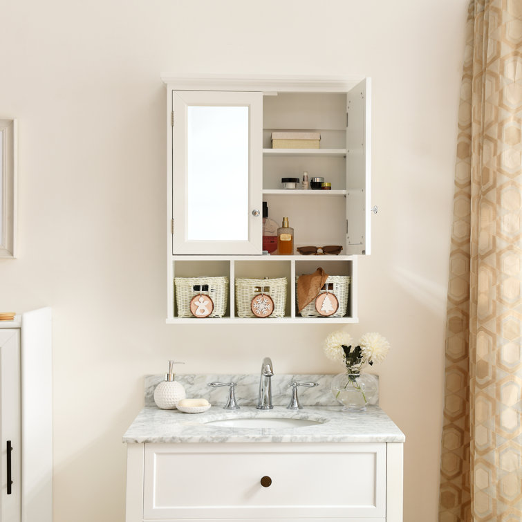 Wildon Home® Kalessa Wall Bathroom Storage Furniture Set