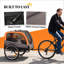 Remorque de vélo pliable pour animaux, chariot de transport pour animal de compagnie, remorque de vélo pour chien