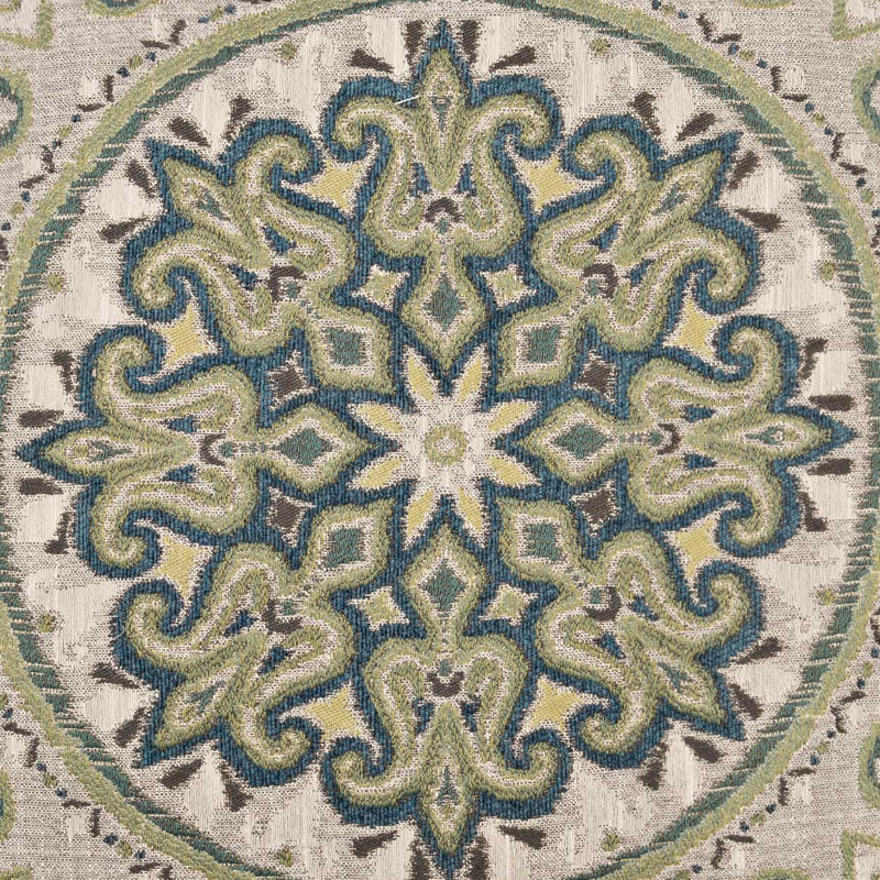 Akola Square Pillow Cover & Insert, Azure