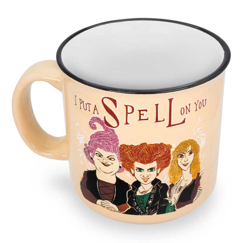 Tasse de camping en céramique «Mettez un sort sur vous» Disney Hocus Pocus | 20 onces