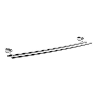 Double barre à serviettes murale 25,87" Feltman