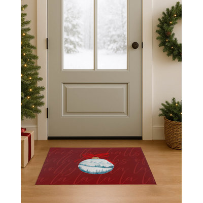 Tapis de porte d'intérieur Deck the halls