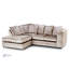Romelia 3 Seater Velvet Sofa & Chaise-484602456-484602438