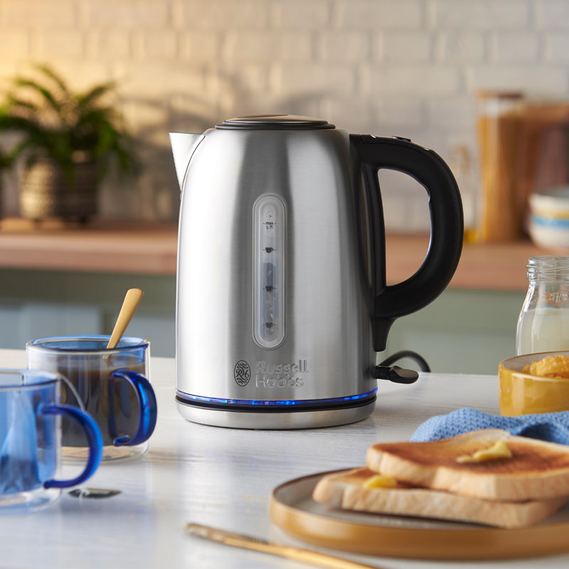 Buckingham 1.7L Quiet Boil Kettle, Stainless Steel
