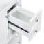 Meuble-lavabo élégant avec lavabo, tiroirs et armoire pour un décor de salle de bain fonctionnel et élégant.-1056920050