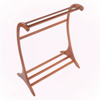 Ilana Teak Wood Blanket Rack