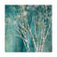 «Blue and Gold Birch», reproduction de peinture acrylique sur toile tendue-33406953