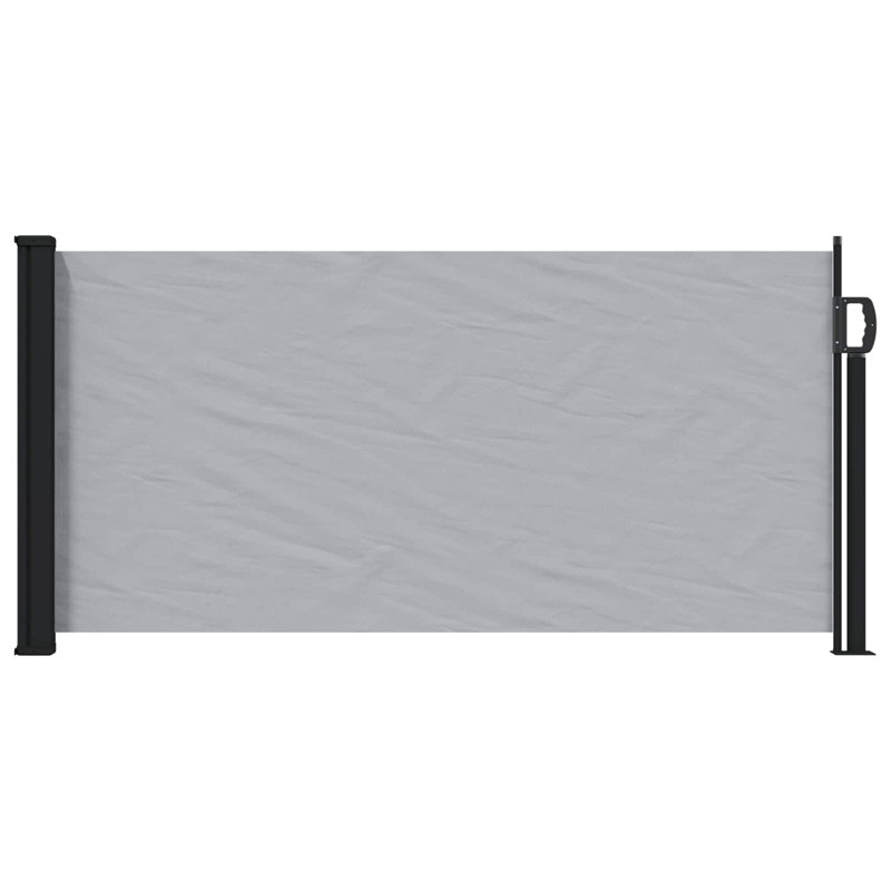 VidaXL Polyester Cover Retractable Patio Awning, 300cm W x 100cm D, Grey