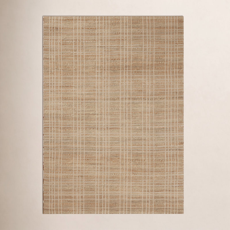 Tapis naturel / crème Judy, Rectangle 7 pi 9 po x 9 pi 9 po
