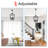 Hisato 4 - Light Dimmable Lantern Geometric Chandelier