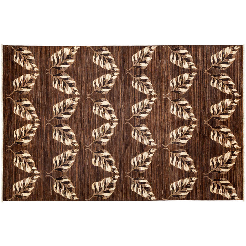 One-of-a-Kind 6' 2" X 9' 7" Hand Knotted Area Rug