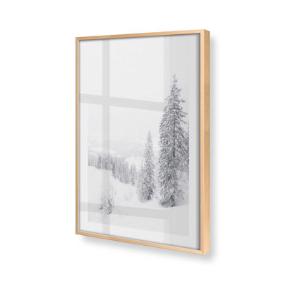 «Winter's Embrace», dans un cadre