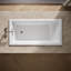 Underscore Rectangle 60-In X 30-In Heated Bubblemassage Air Bath With Reversible Drain-2099279792