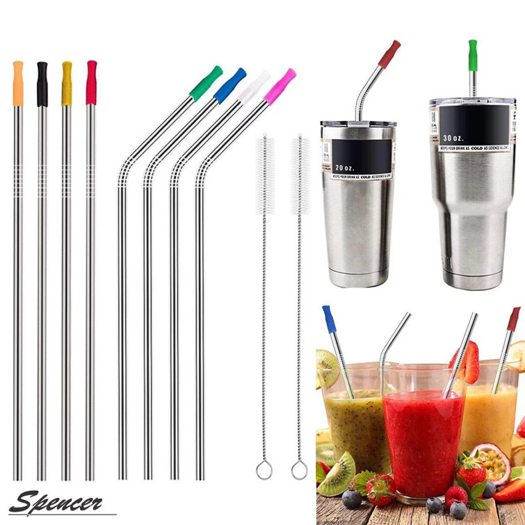 Stainless Steel Reusable Straws Smoothie