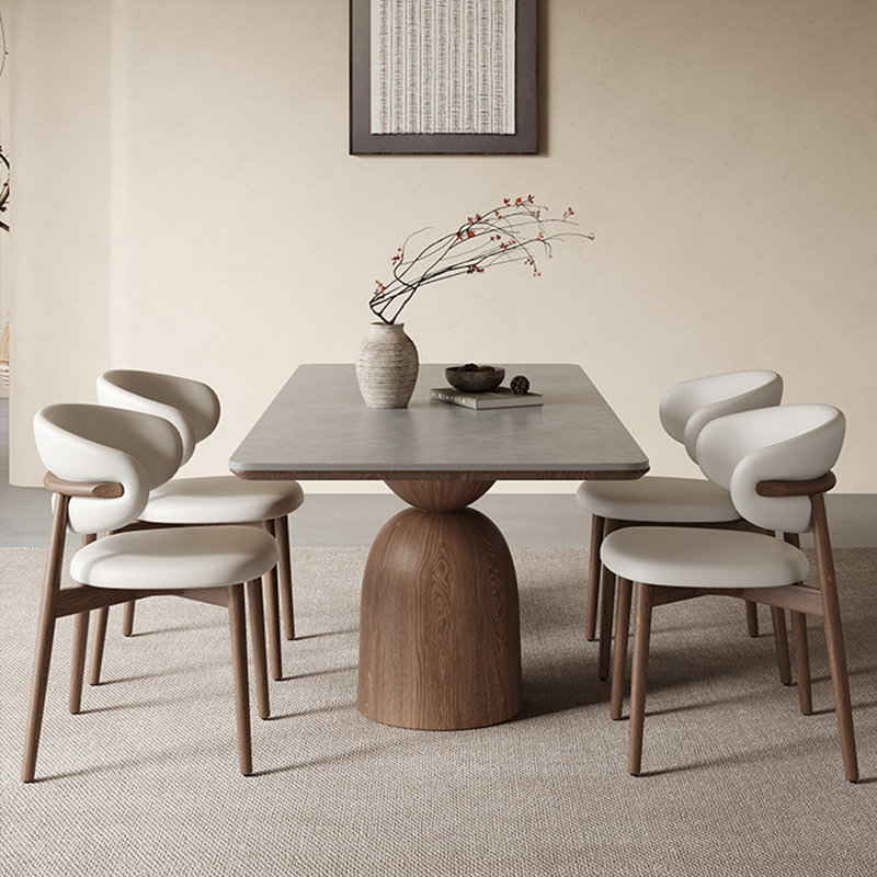 Ensemble de table de salle à manger simple de style nordique, H 29,53 po x L 70,87 po x l 35,43 po