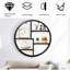 Aholah 4 Piece Circle Bracket Shelf