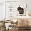 «Wisconsin Home Map» sur impression sur toile-39017281