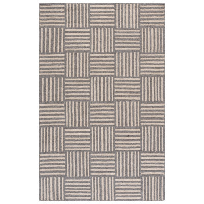Stockton Hand Tufted Performance Striped Rug