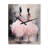Pink Ballet Dance I - Entertainment Modern Wall Clock-99630608