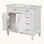 Meuble-lavabo moderne avec lavabo en résine-63440023