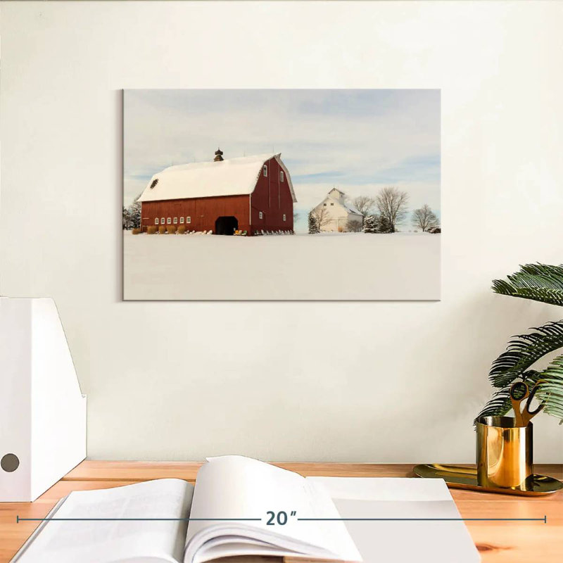 Lilie Wintry Finnish Barn, H 8 po x l 12 po