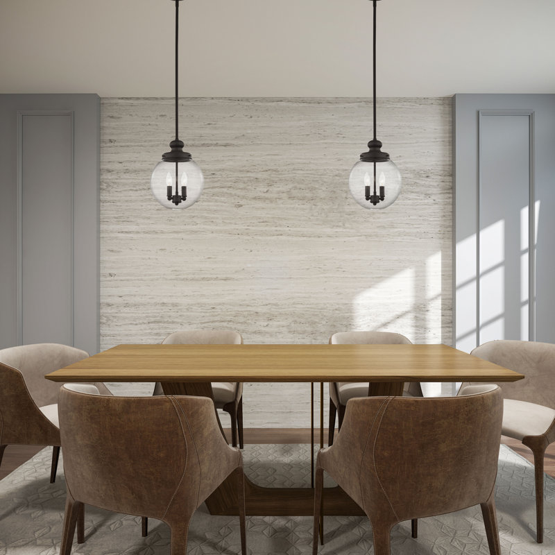 Millon 2 - Light Single Pendant, Bronze