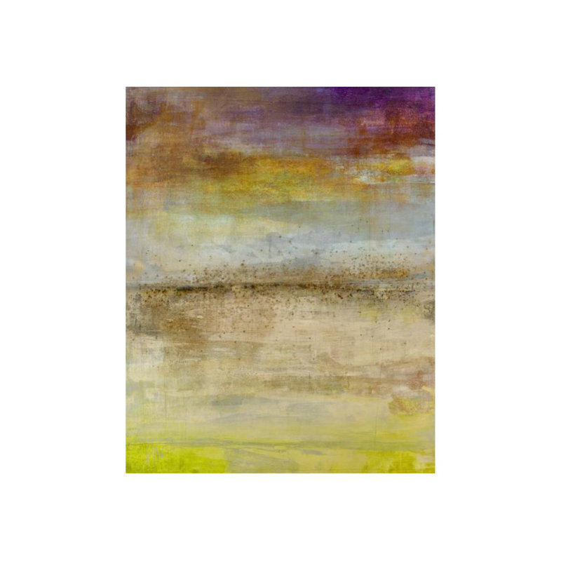 «Sunset Horizon» par Maeve Harris - impression, H 45 po x l 36 po x P 1,5 po, Couche de verre